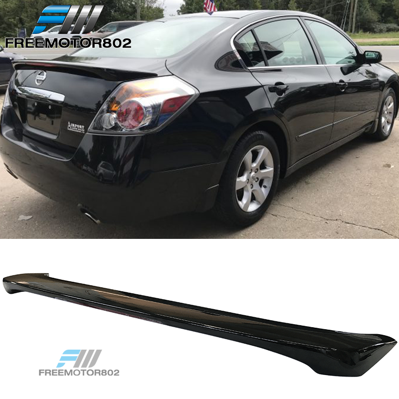 For Nissan Altima 2007 08 09 10 11 2012 MATTE BLACK Factory Style Spoiler Wing