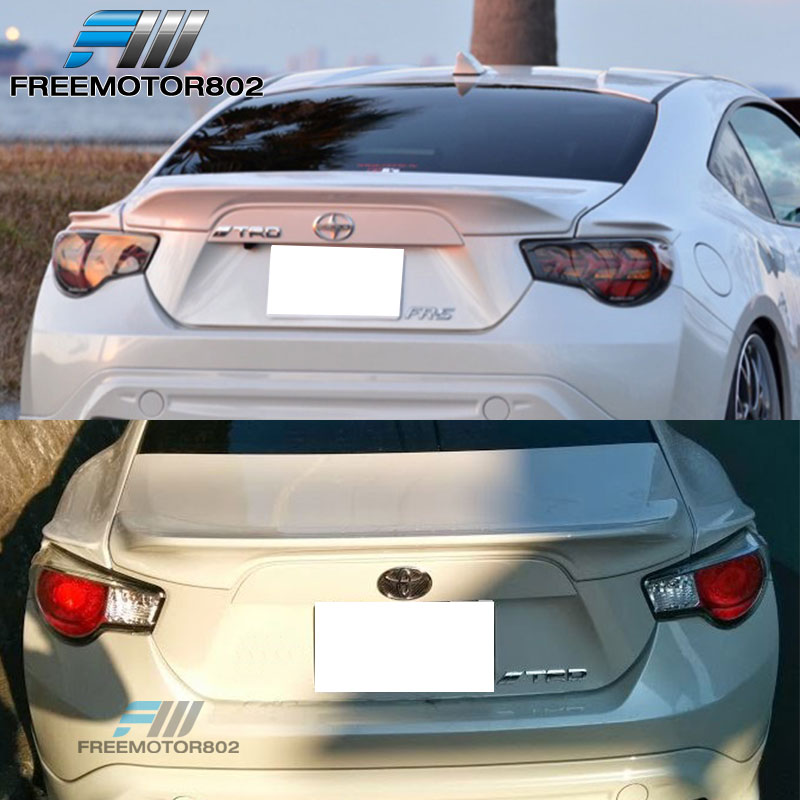 Fit 13-20 Scion FRS/BRZ/Toyota 86 Painted Trunk Spoiler Crystal