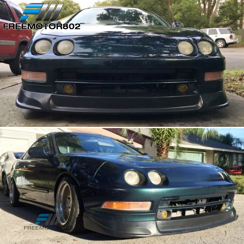 Fit 94-97 Acura Integra DC2 Front Bumper Lip Spoiler Splitter PU