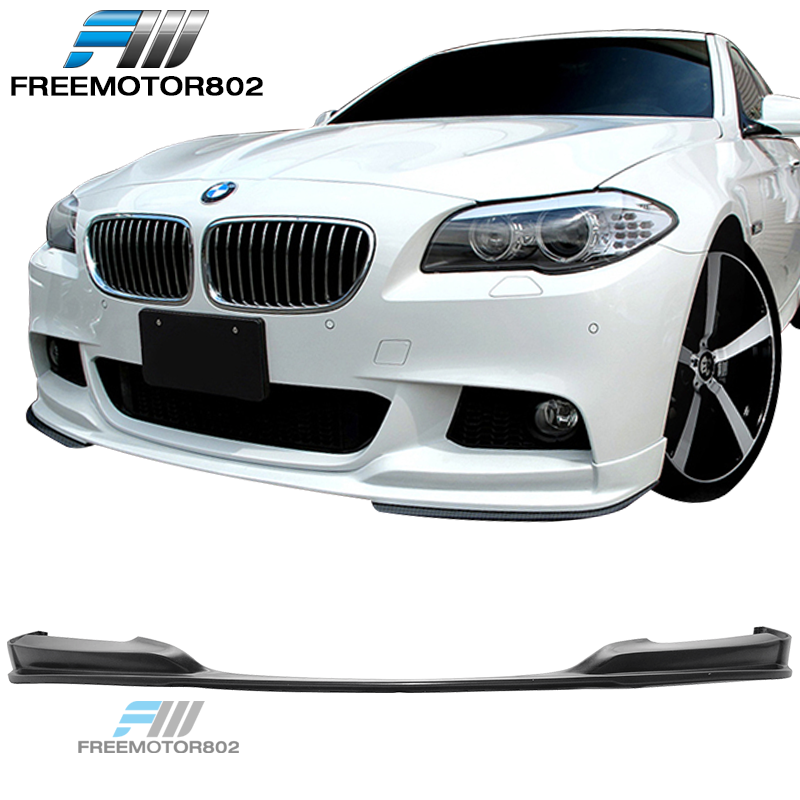 PU Fits 11-16 BMW F10 5 Series 3D Style M-Tech M Sport Only Front Bumper Lip