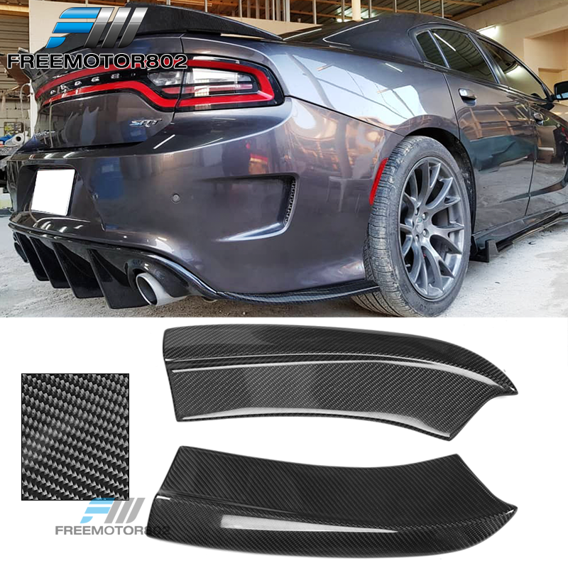 Fit 1520 Dodge Charger Rear Bumper Lip Apron Spat Spoiler Diffuser