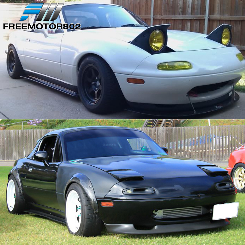 Fits 90-97 Mazda MX-5 Miata NA Side Skirts FD Style Extensions