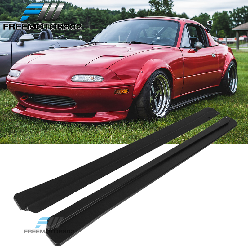 Fits 90-97 Mazda MX-5 Miata NA Side Skirts FD Style Extensions