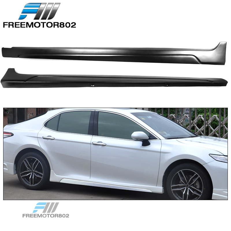 Free-Motor802 Compatible With 2018-2020 Toyota Camry Side Skirts,V3 Style Gloss Black PP Rocker Panels Free-Motor802 Compatible With 2018-2020 Toyota Camry Side Skirts,V3 Style Gloss Black PP Rocker Panels