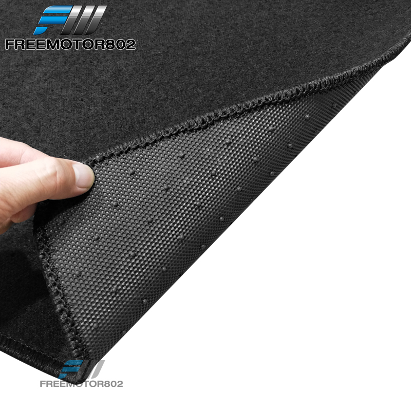 Fit 06-11 Civic Red Nylon Floor Mat Carpets Front Rear W