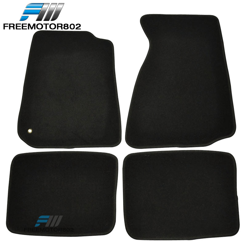 NEW! 1994 - 2004 Ford Mustang Black Floor mats with COBRA Snake Set of 4 Carpet