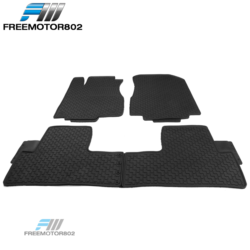 Fits1216 Honda CRV CRV Heavy Duty Latex Floor Mats Front & Rear Full