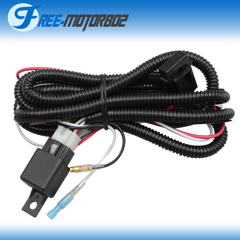 Universal Led Light Bar Fog Light Wiring Harness Kit 40a