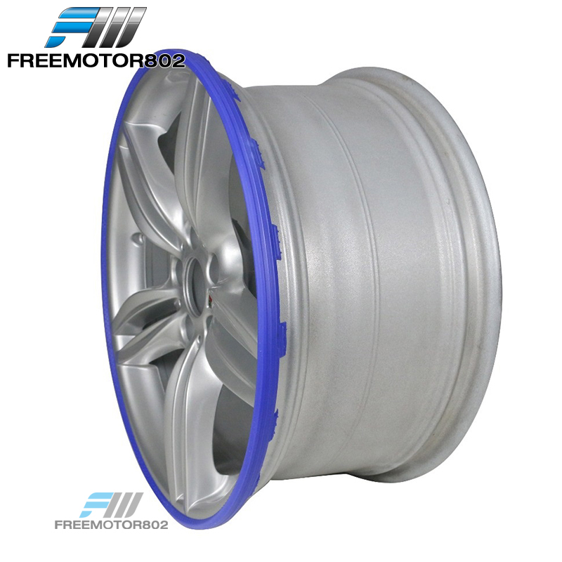 Motors Heavy Duty Wheel Guard Rim Protecting Trim Ring 20inch Red White