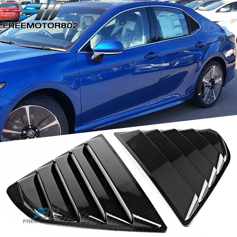Fit for 2018-2019 Toyota Camry Sedan Rear Side Window Louver Sun Shade Covers