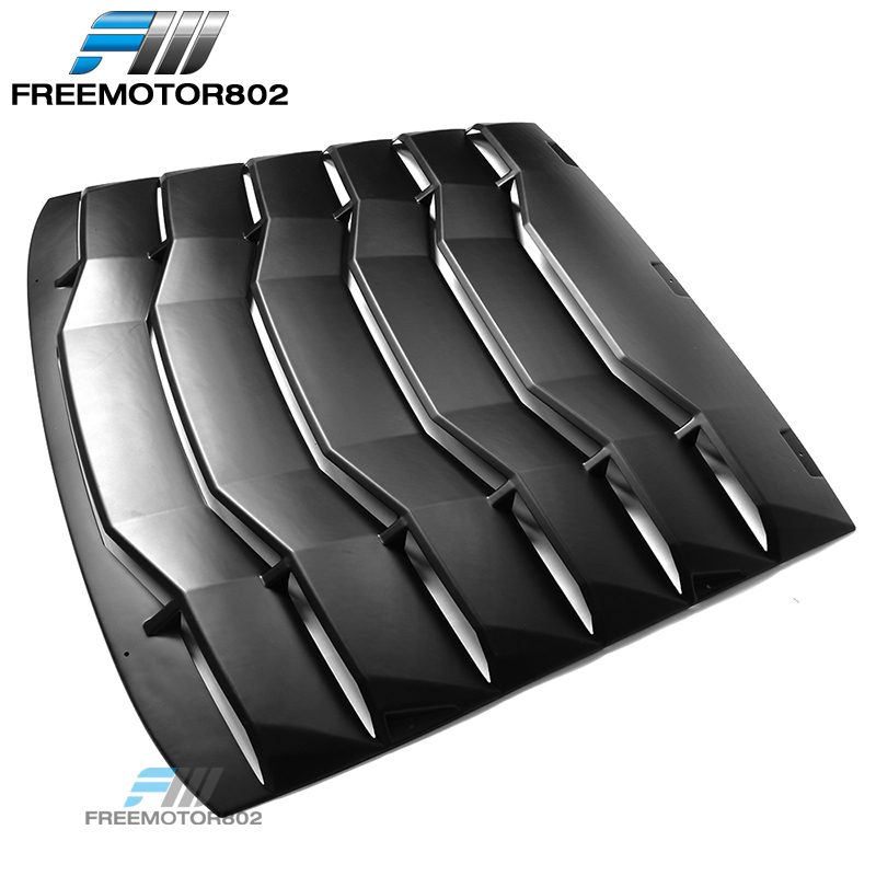 Fits 1116 Scion TC Rear Window Windshield Louvers Matte Black Rain Sun Guard eBay