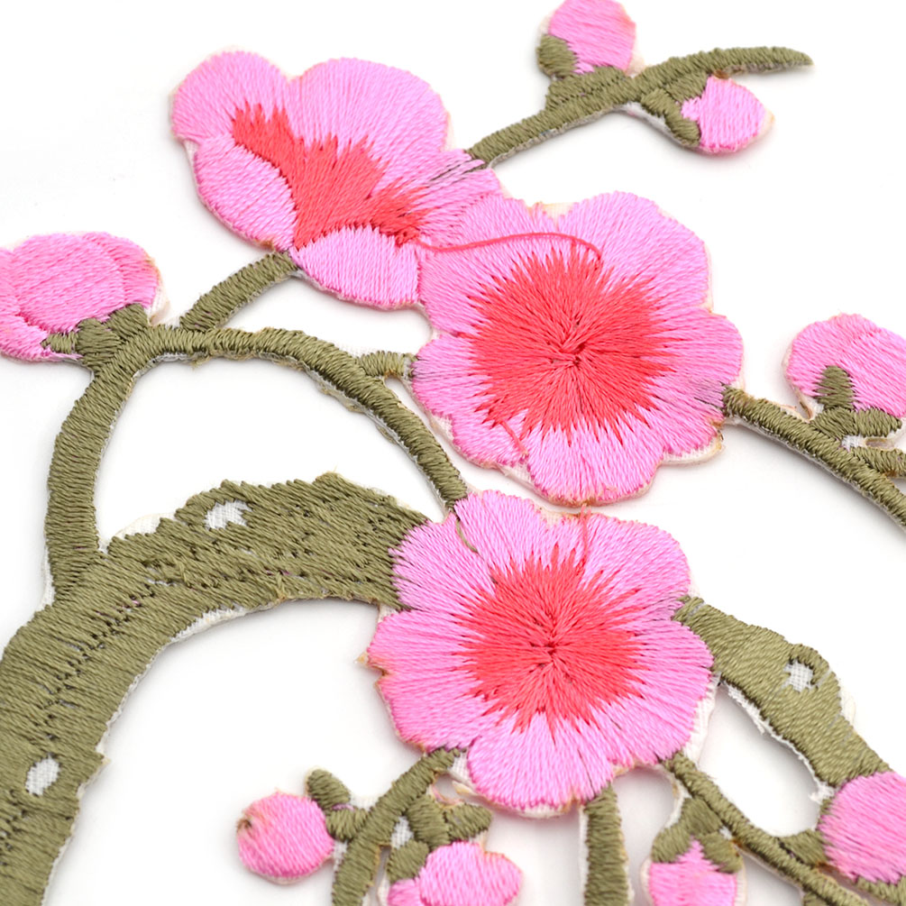 12 Stück Blumen Spitzenpatches - Stickerei Aufnäher Für DIY Näharbeiten