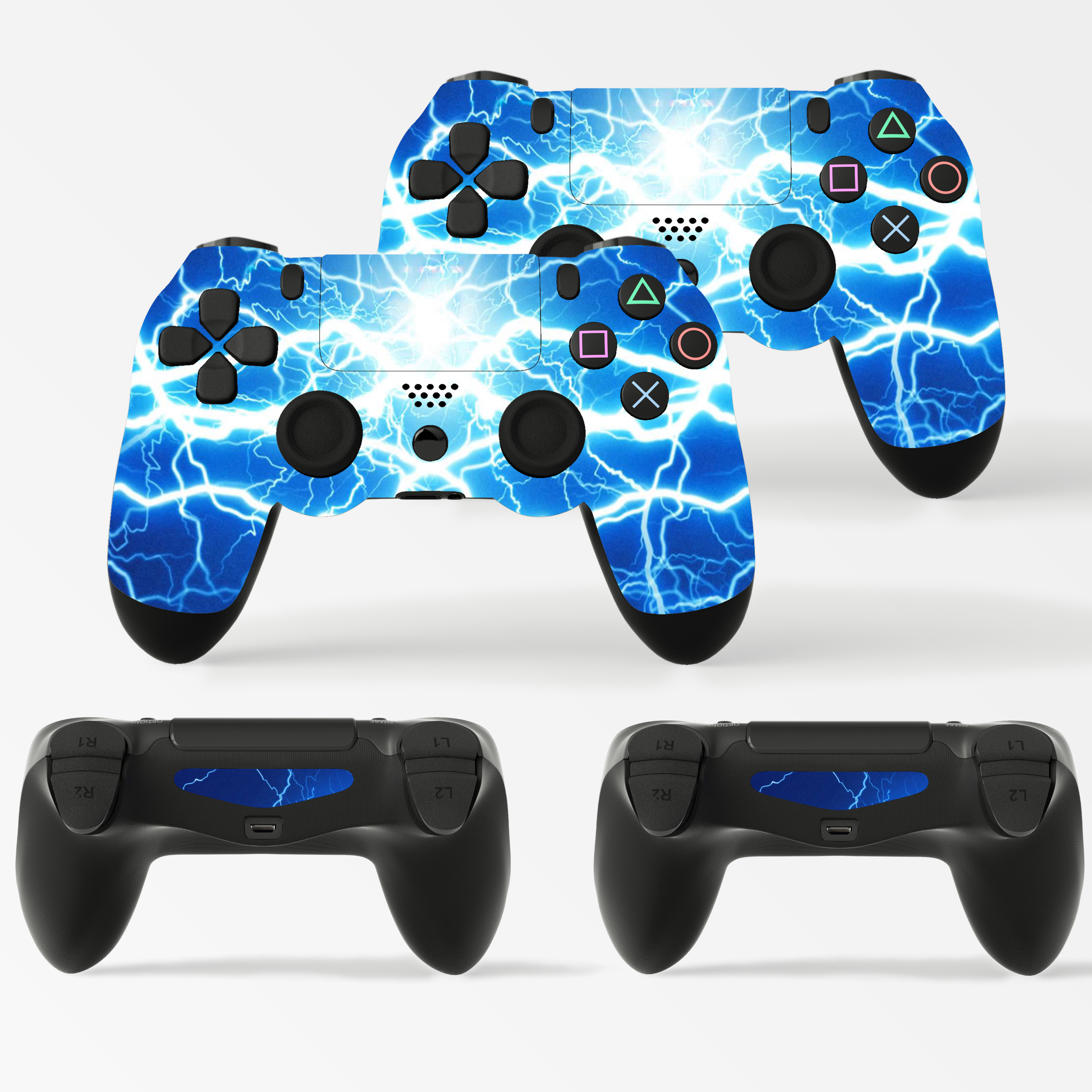 Ps4 Controller Aufkleber Ebay playstation 4 ps4 motiv electric storm 2er set mit Ps4 Controller Aufkleber Ebay playstation 4 ps4 motiv electric storm 2er set mit