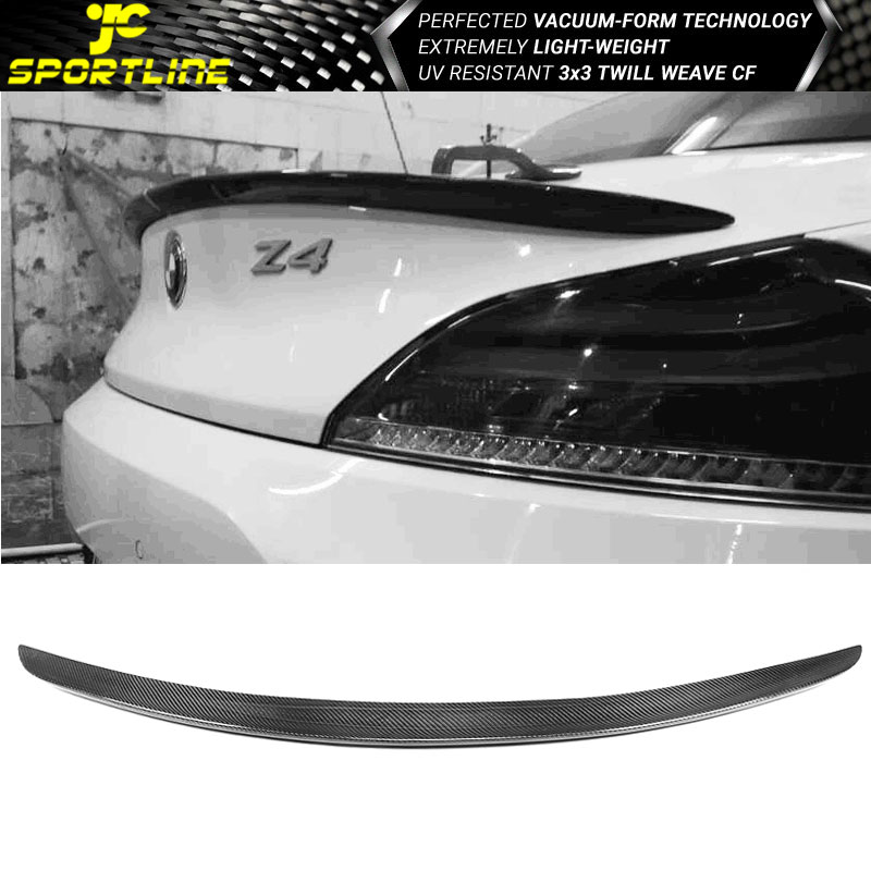 Fits 0916 BMW Z Series Z4 E89 3D Style Trunk Spoiler CF eBay