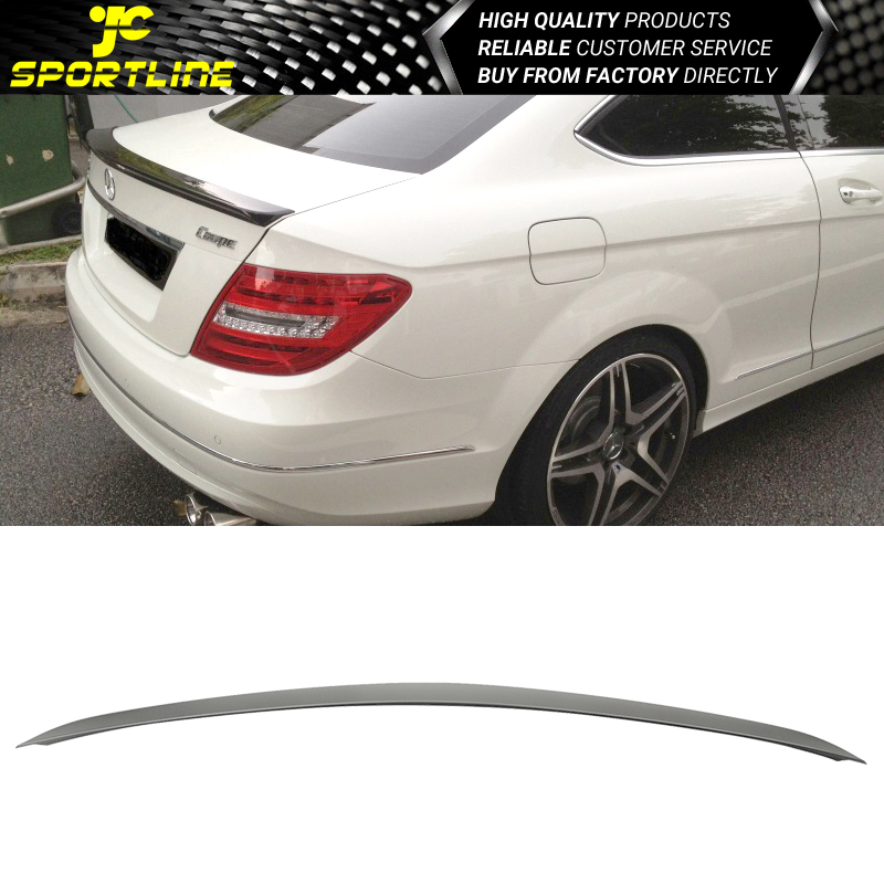 Fit 11-14 Mercedes-Benz C204 C-Class 2Dr OE Style Roof Spoiler Wing ABS New