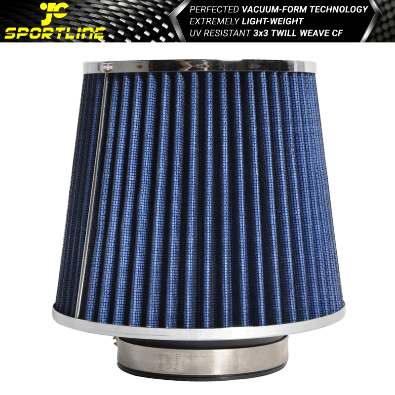 RED 4 Inches 4/" Inlet 102mm Cold Air Intake Cone TRUCK FILTER For Subaru Scion