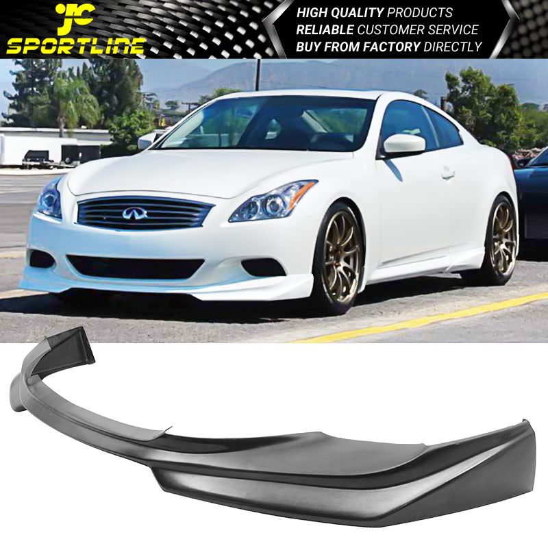 Fits 0814 Infiniti G37 2Dr Coupe Q60 Type J Front Bumper Lip Spoiler