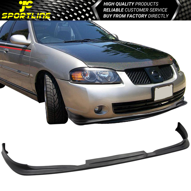 Sports Front Bumper Lip For Nissan Sentra SE-R 2002-2003