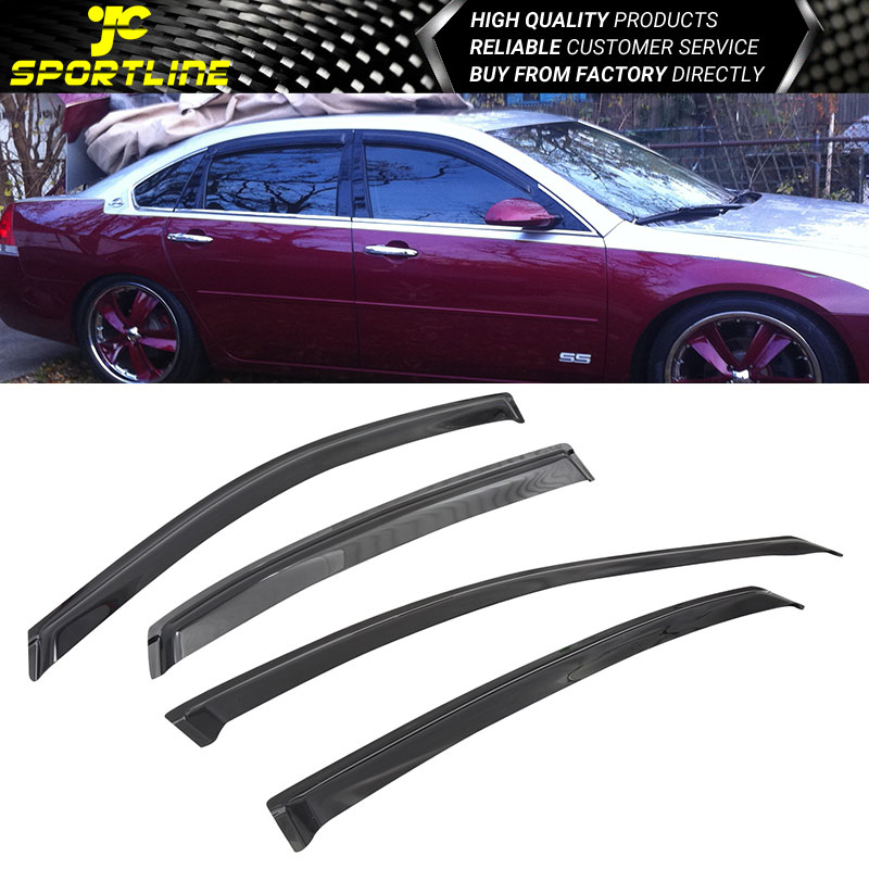 For 13-15 Chevy Spark Hatchback Sedan Acrylic Window Visors 4Pc Set