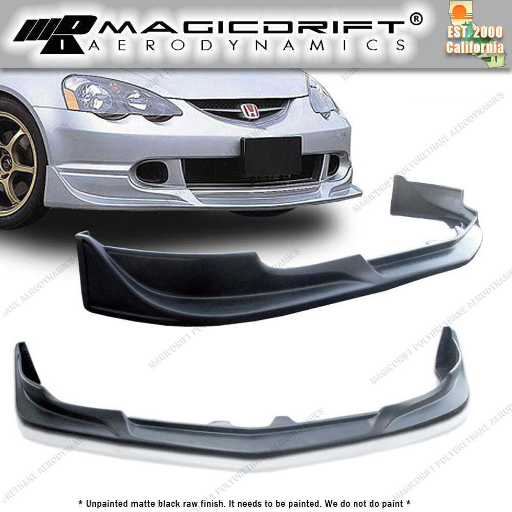For 02 03 04 Acura RSX CW West Style Polyurethane Bumper Front Lip