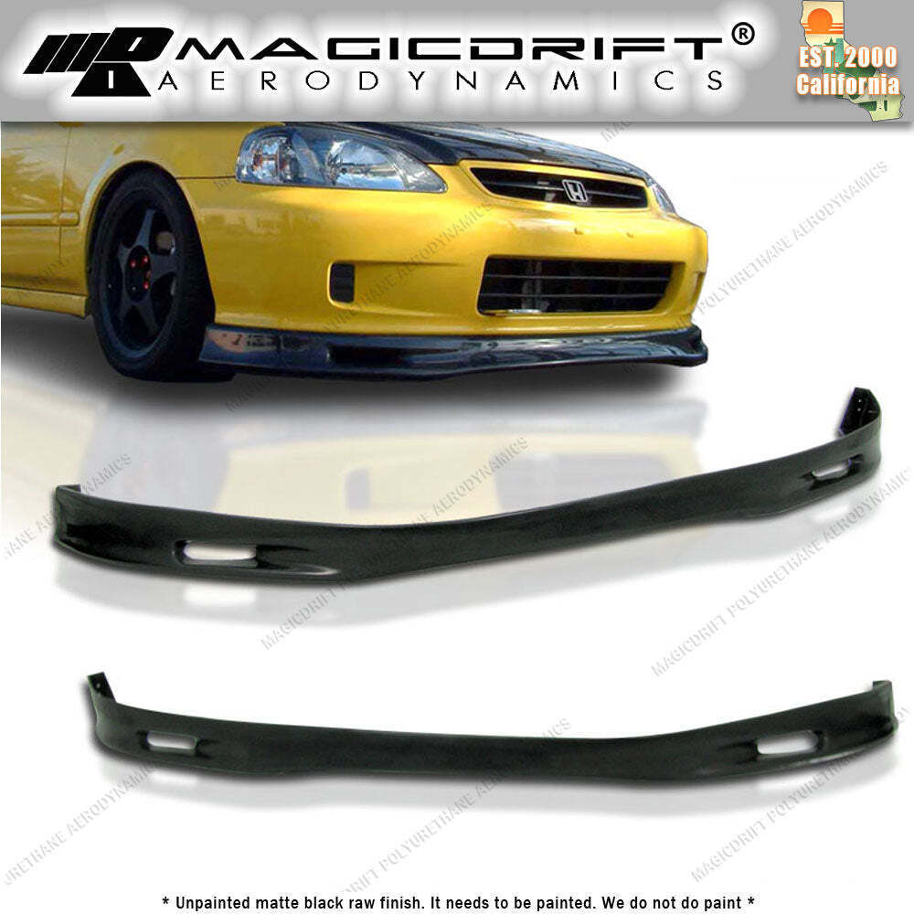 NEW SPN SPOON Front Bumper Lip Urethane Plastic for ALL 99-00