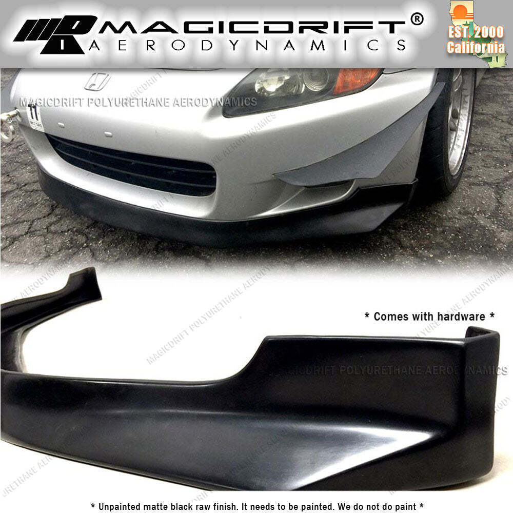 For 00-03 Honda S2000 AP1 MDP Track Style Front Bumper Lip Chin