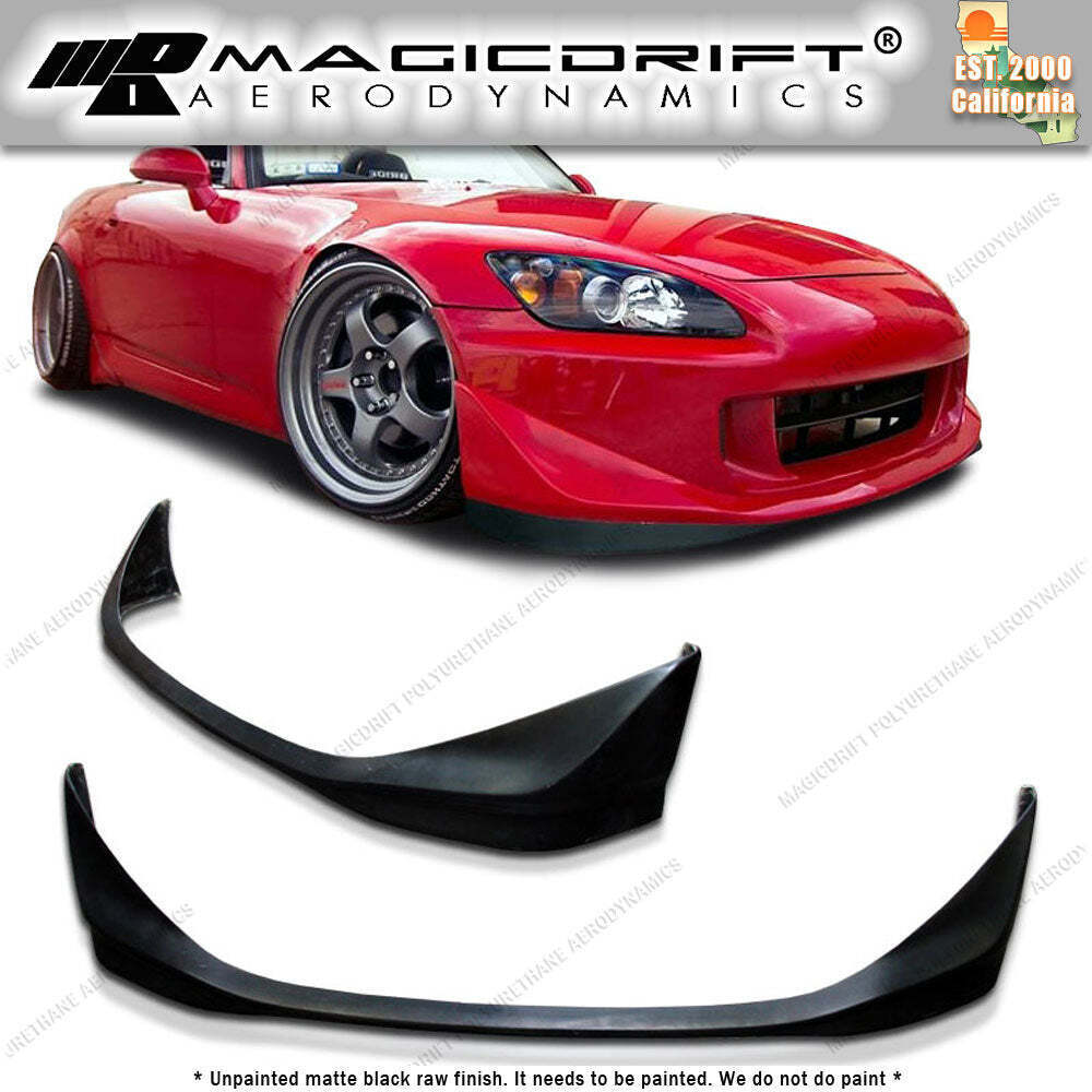 For 04-09 Honda S2000 S2K AP2 JDM CR-Style Front Bumper Lip Chin