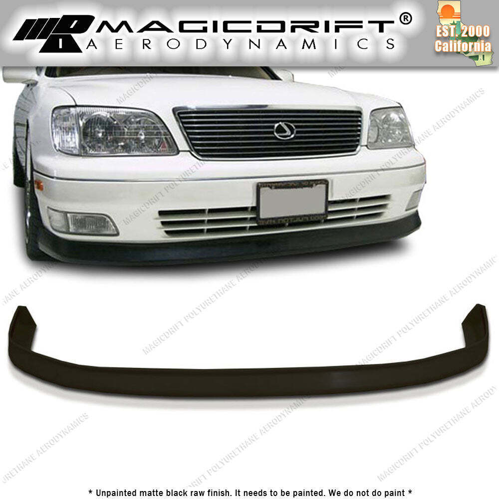 For 98 99 00 Lexus LS400 Front Bumper Lip Spoiler Body kit VIP