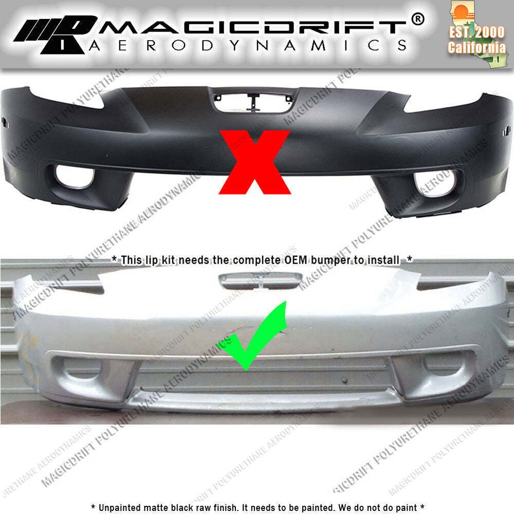 JDM VIP Style Front Bumper Lip Spoiler For 2000-2002 Toyota Celica – PU Material