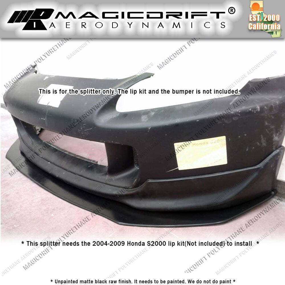 Kit Aérodynamique Pour Honda S2000 (2000-2009) – Diffuseur Arrière Et Jupes Latérales – Look Fibre De Carbone