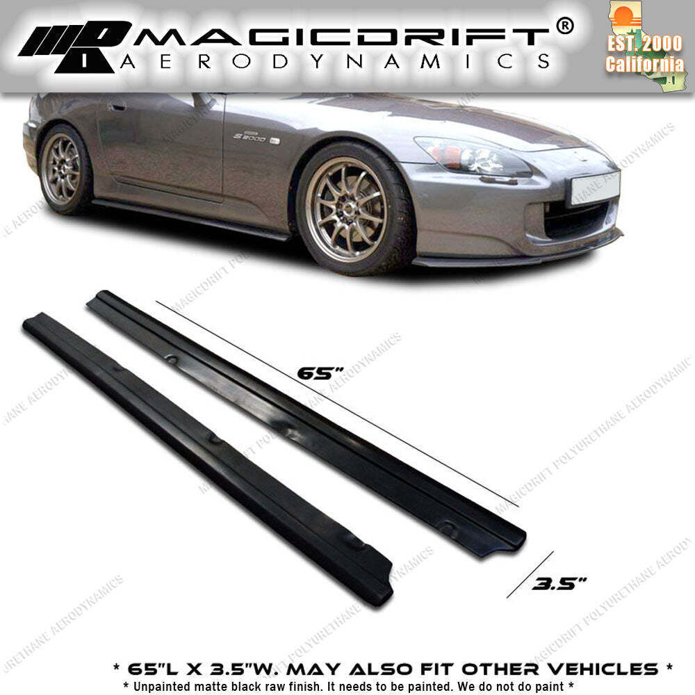 For 00-09 HONDA S2000 S2K AP1 AP2 Side Skirt and Rear Bumper Lip