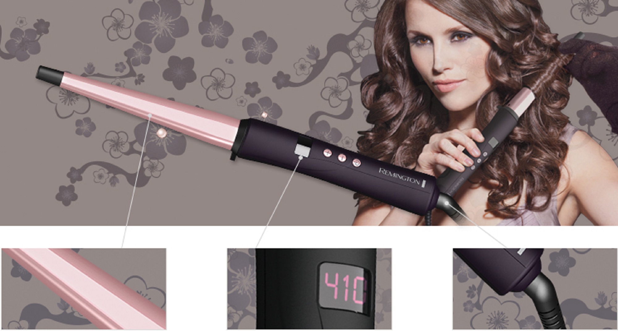 Remington CI95 SStudio Salon Collection Pearl Digital Ceramic Curling