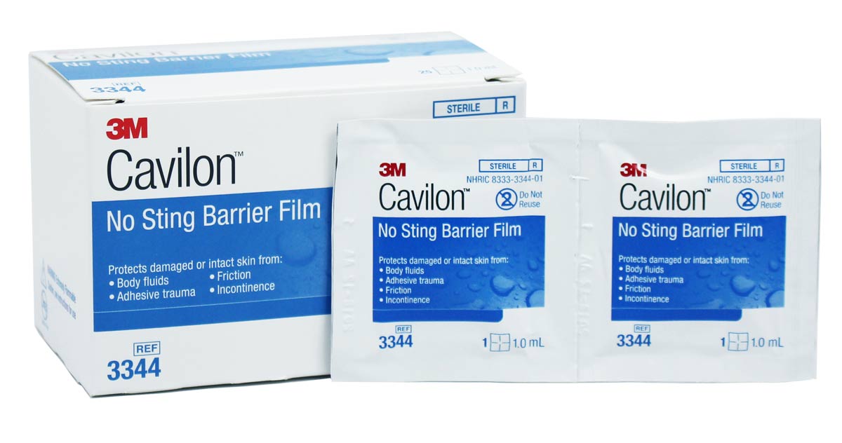 3M 3344 Film Cavilon Barrier AlcoholFree Wipe Sterile 1mL BX/30 eBay
