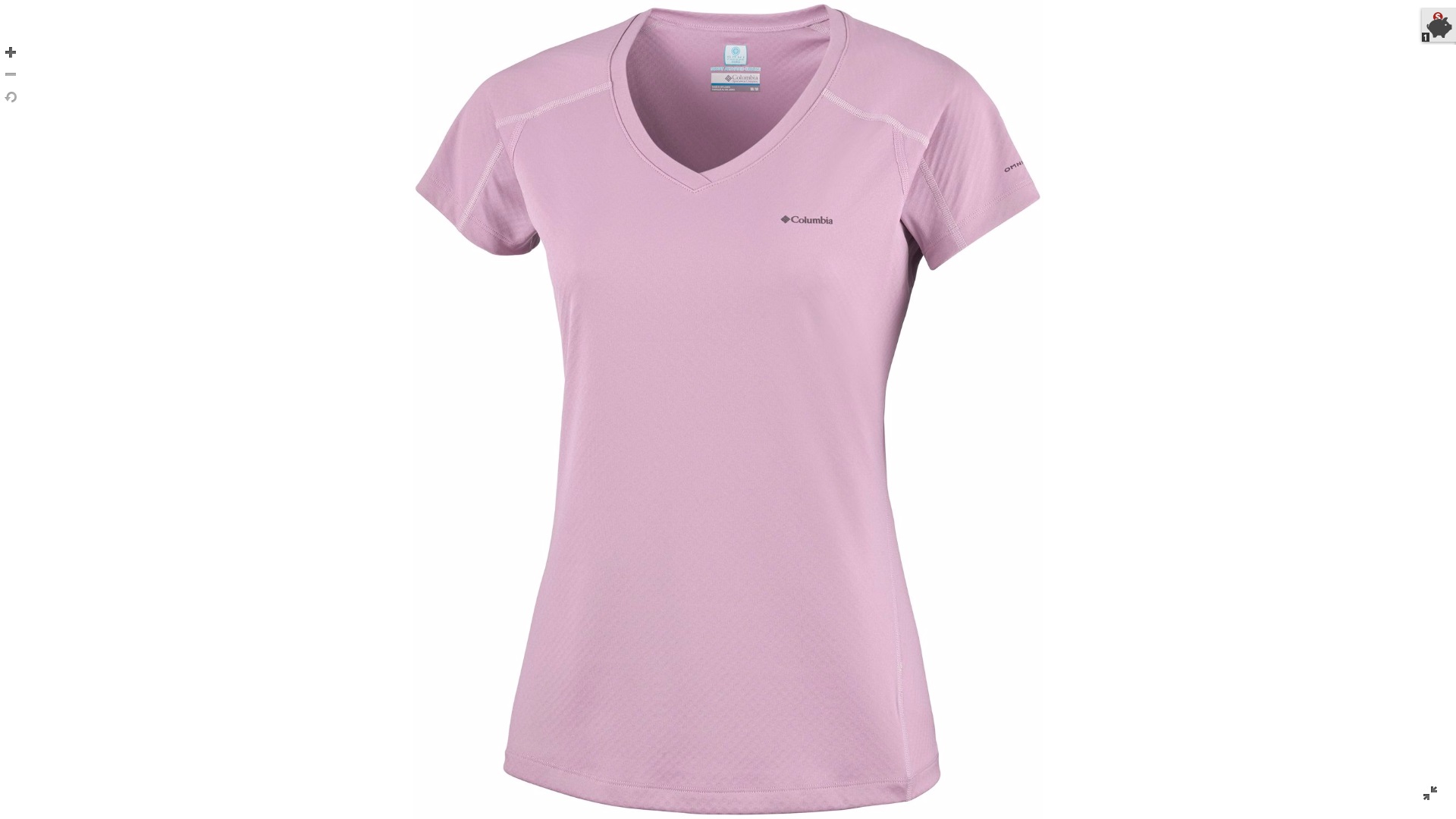Camisa técnica de manga corta Columbia Zero Rules, correr para mujer - Imagen 10 de 14