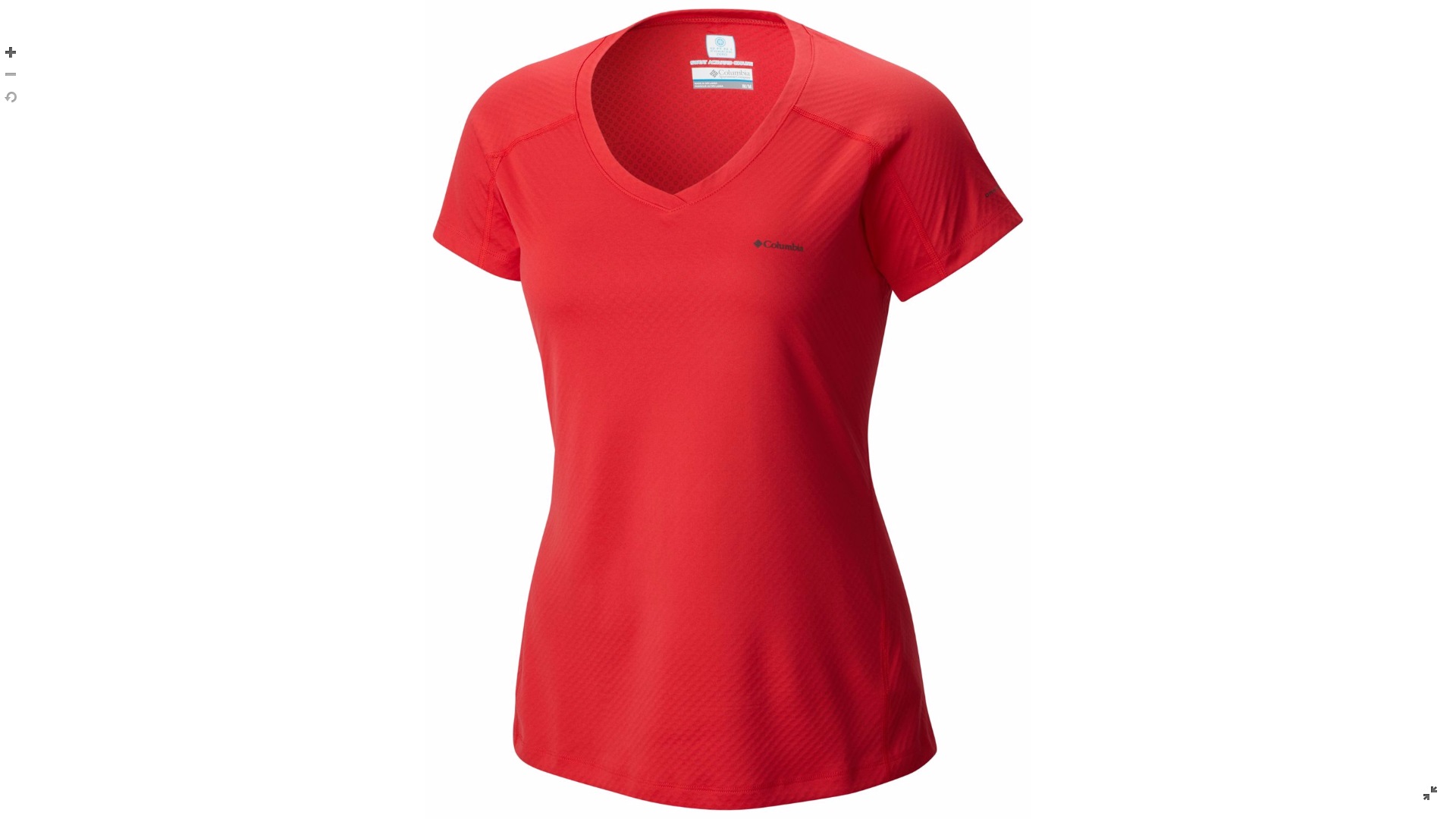 Camisa técnica de manga corta Columbia Zero Rules, correr para mujer - Imagen 13 de 14