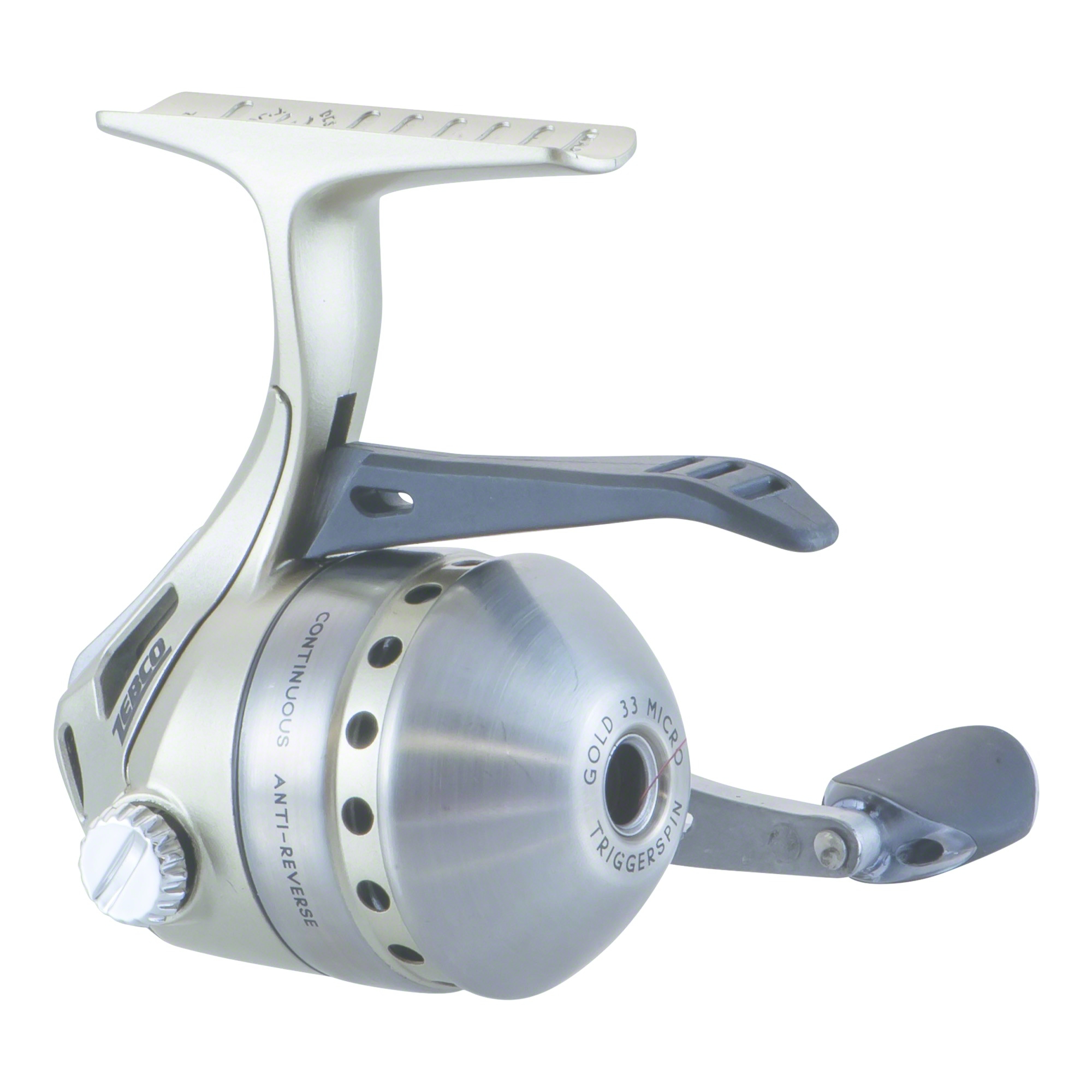 Zebco 33MTKGOLDBX 33 Micro Gold Triggerspin Reel, RH, 3 BB, 4.31 eBay