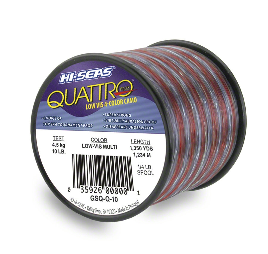 HiSeas GSQQ15 Quattro Monifilament Fishing Line 15 lb 6.8 kg eBay