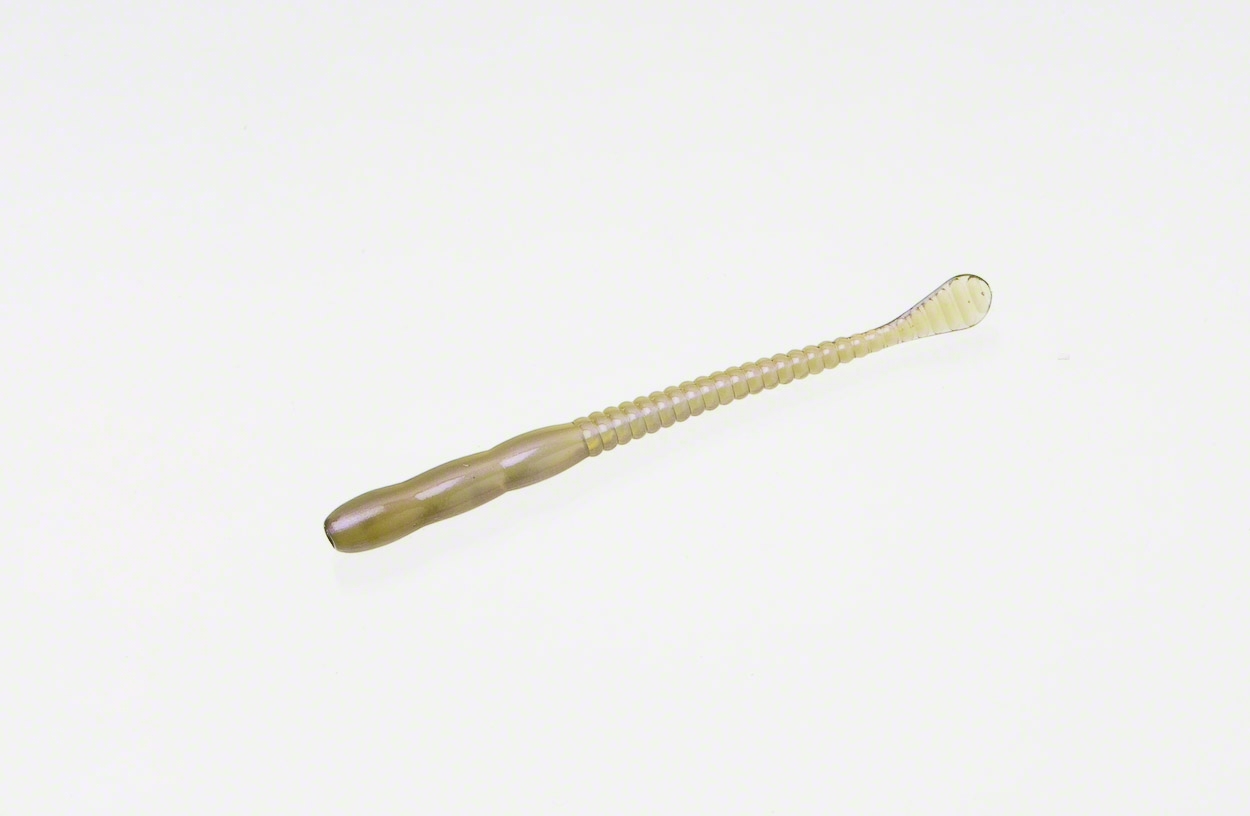 Zoom 024287 Meathead Finesse Worm 4" 20pk Green Weenie for sale online