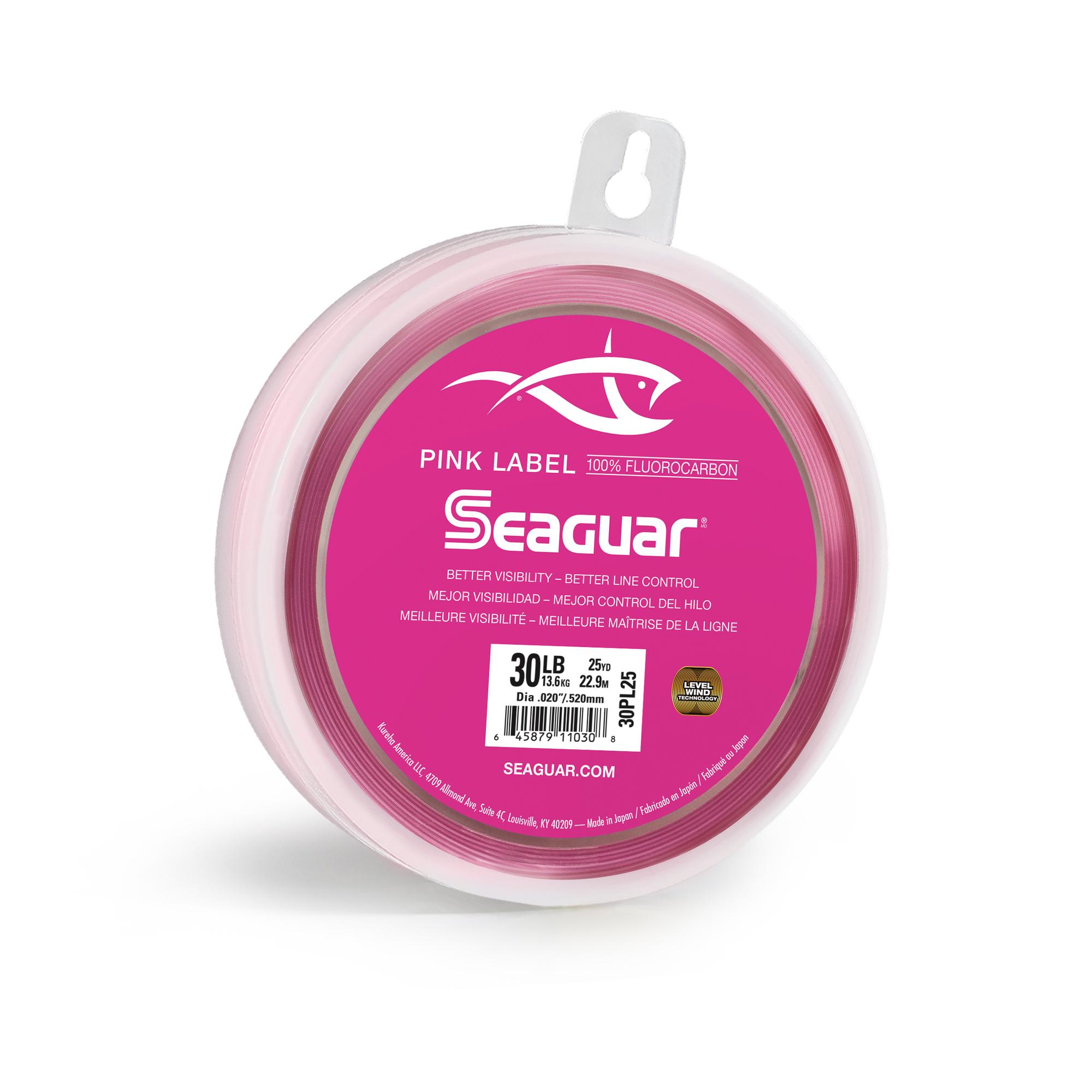Seaguar 30PL25 Pink Label Fluorocarbon Leader Material 30Lb