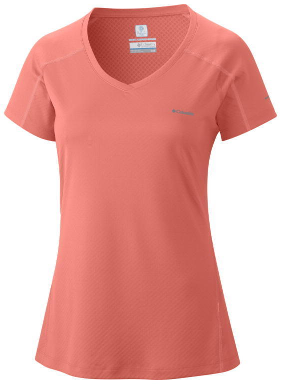 Camisa técnica de manga corta Columbia Zero Rules, correr para mujer - Imagen 11 de 14
