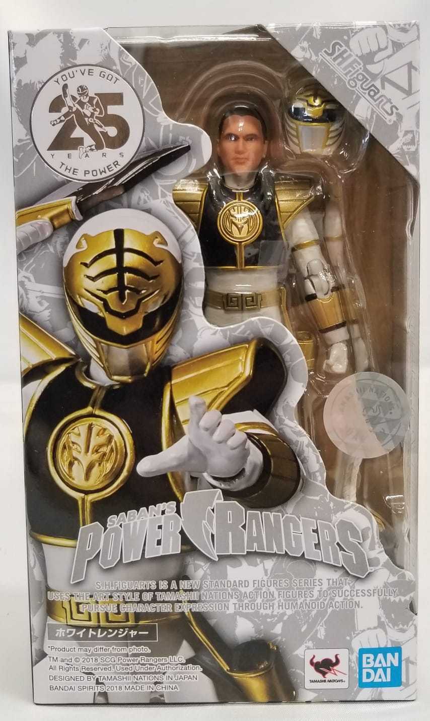 white ranger figure