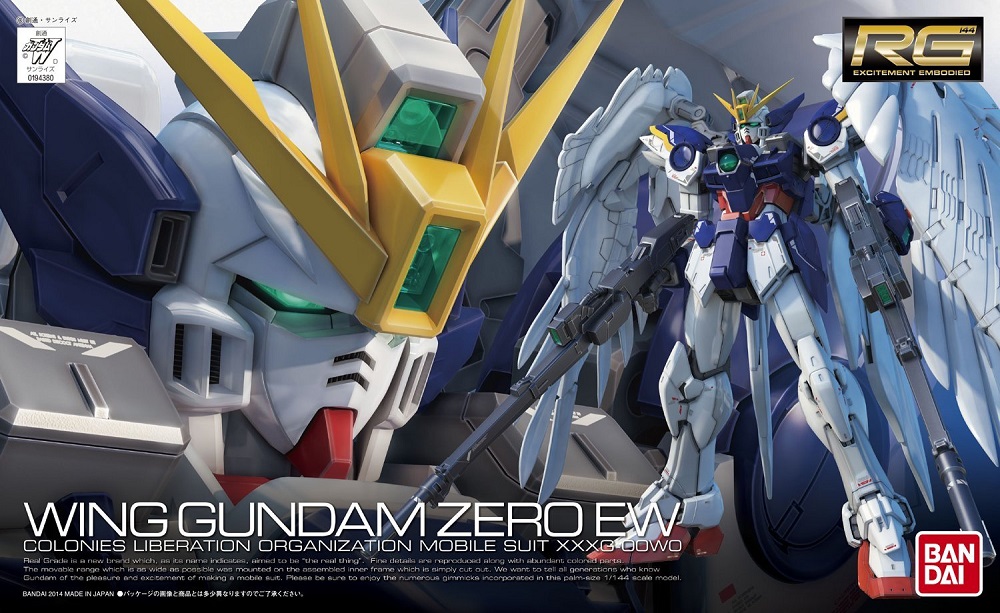 Bandai Spirits Wing Gundam Zero EW RG 1144 Model Kit USA Seller 9590₽
