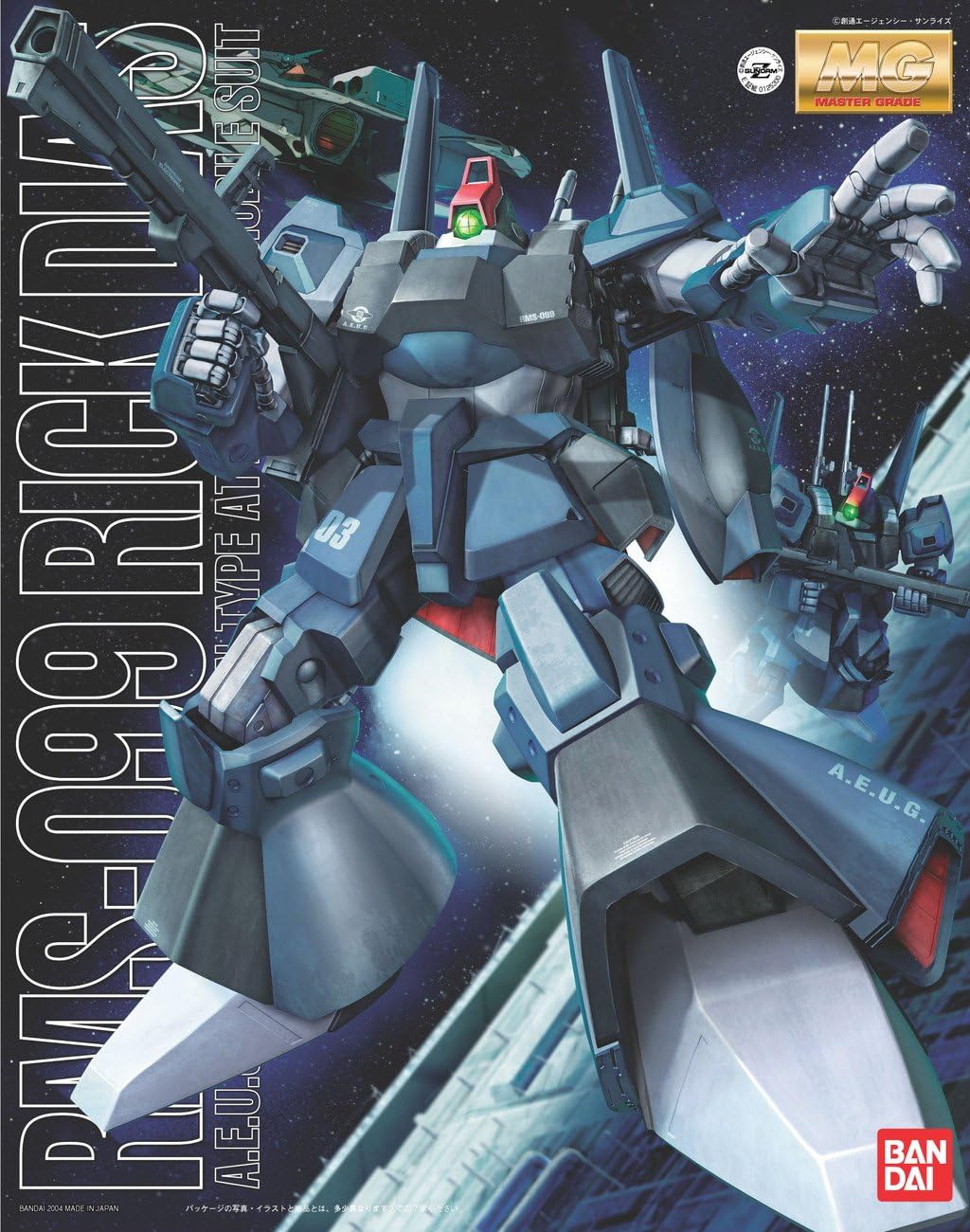 Bandai Hobby Gundam RMS-099 Rick Dias MG 1/100 Model Kit | eBay