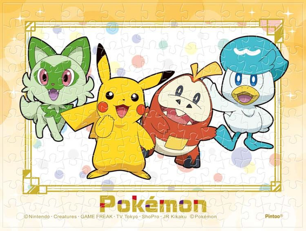 Ensky Pokemon Pikachu, Sprigatito, Fuecoco & Quaxly Puzzle (150 S