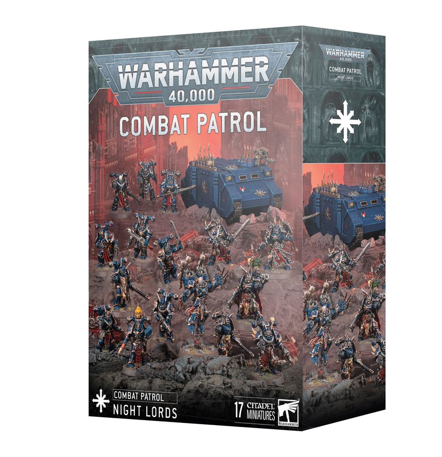 Warhammer 40k Chaos Combat Patrol - Night Lords 27990₽