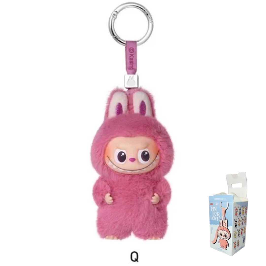 POP MART Labubu V4 The Monsters Pin For Love Alphabet Plush