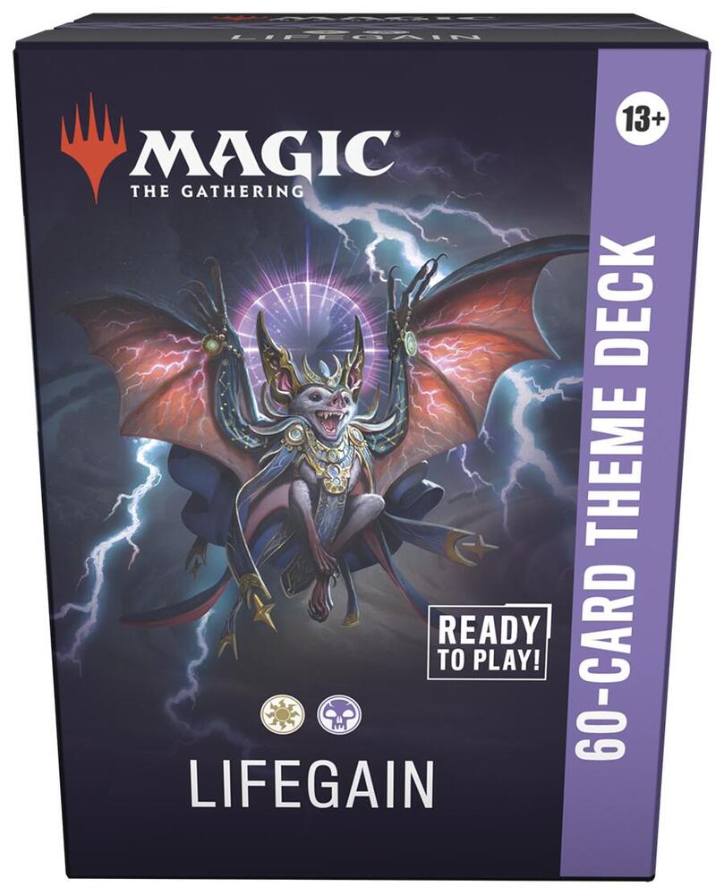 mtg card themes Magic The Gathering Secrets of Strixhaven Theme Deck Lifegain and more Magic: The Gathering Lorwyn Eclipsed
