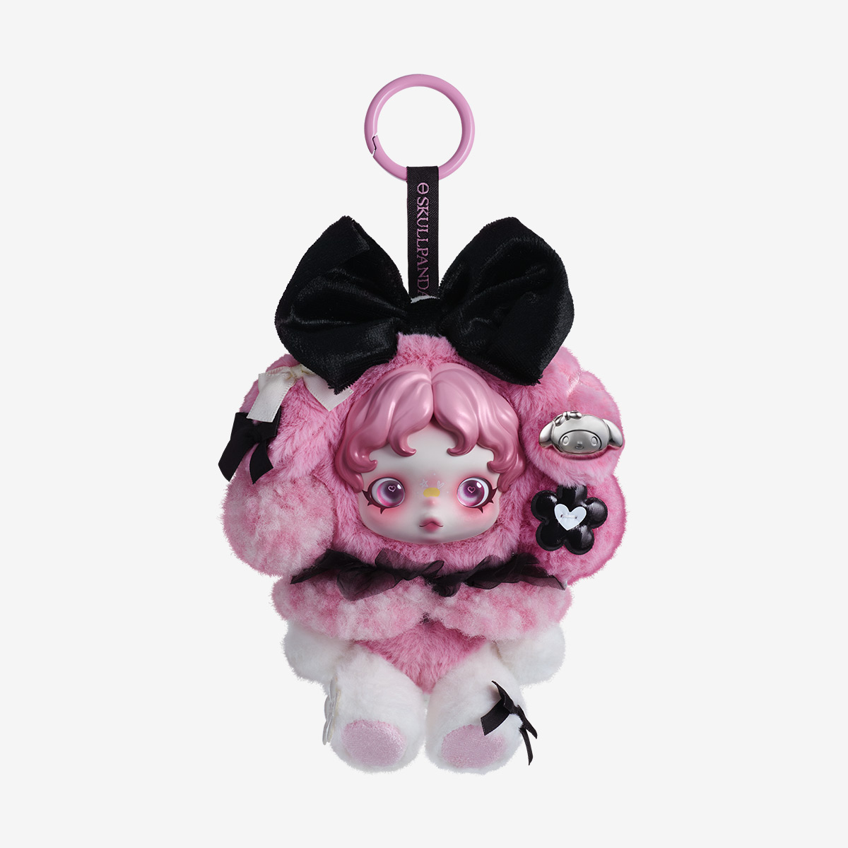 POP MART SKULLPANDA x My Melody Plush Doll Pendant AUTHENTIC | eBay