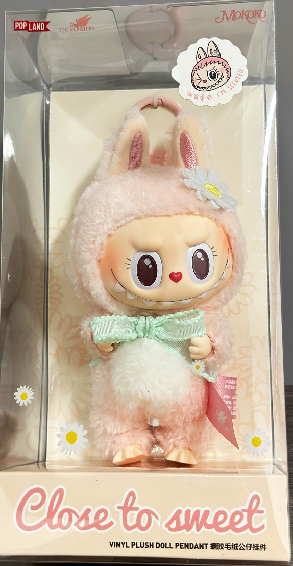 POPMART ランド LABUBU MOKOKO CLOSE TO SWEET Popmart Labubu Mokoko Close To Sweet Pendant(China Exclusive