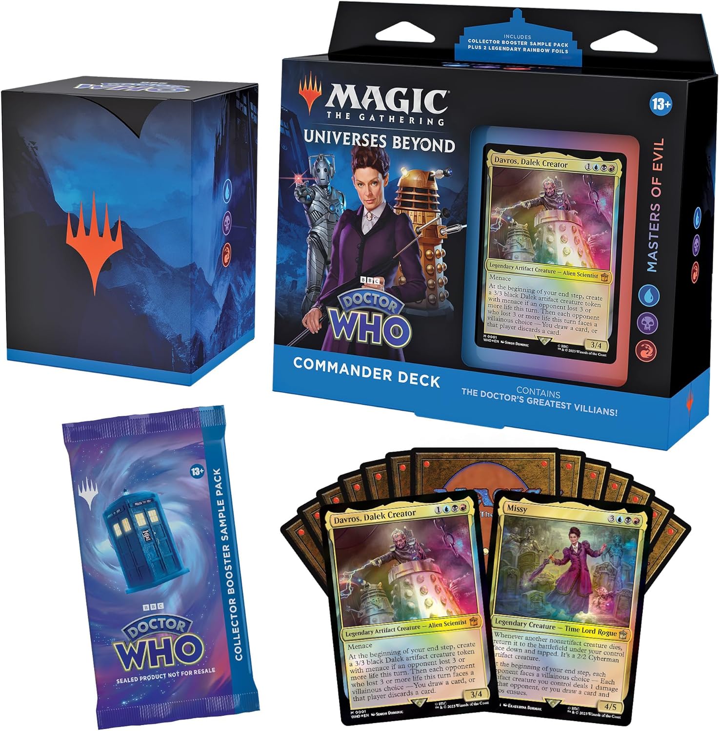 doctor who magic the gathering booster box Magic: Collector (15 Cards) : Toys & Games Invite your friends to join you on a journey through time and space Magic: The Gathering Doctor Who
